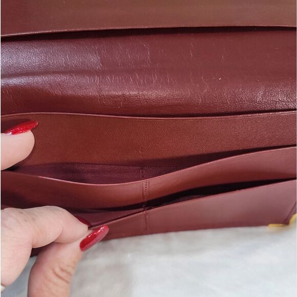 Authentic Cartier Bifold Bordeaux Wallet - Picture 10 of 14